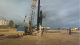 Влаштування паль Копером КН-3-16