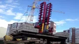Влаштування паль вдавлюючим пристроєм ВП-250